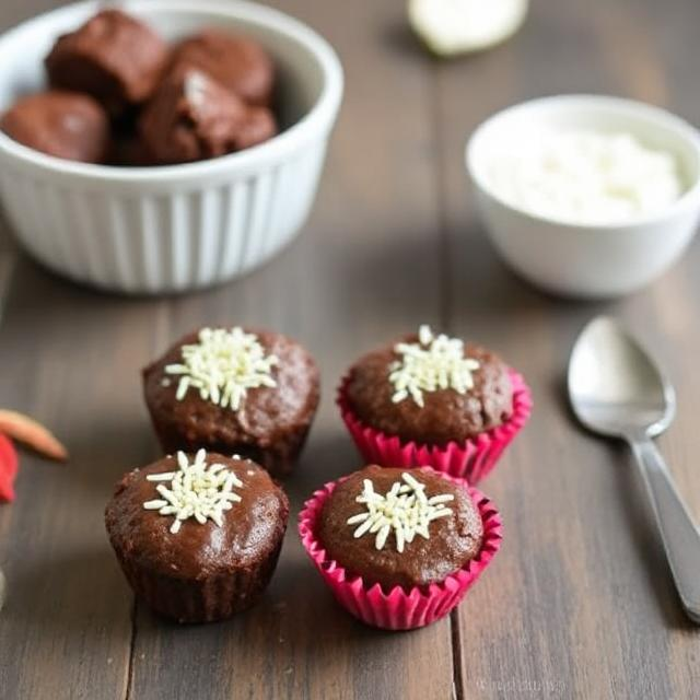 Easy Gluten-Free Dessert Recipes 6 Gluten-free brownie bites – rich, fudgy, and perfect for parties! 🍫