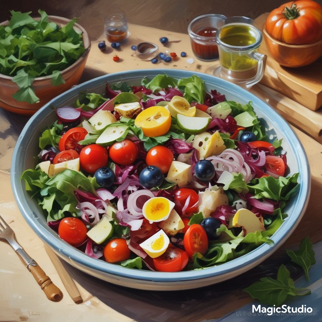 10 Easy Cholesterol-Friendly Easter Side Dishes for a Crowd π£ 5 Mediterranean salad with vibrant ingredients