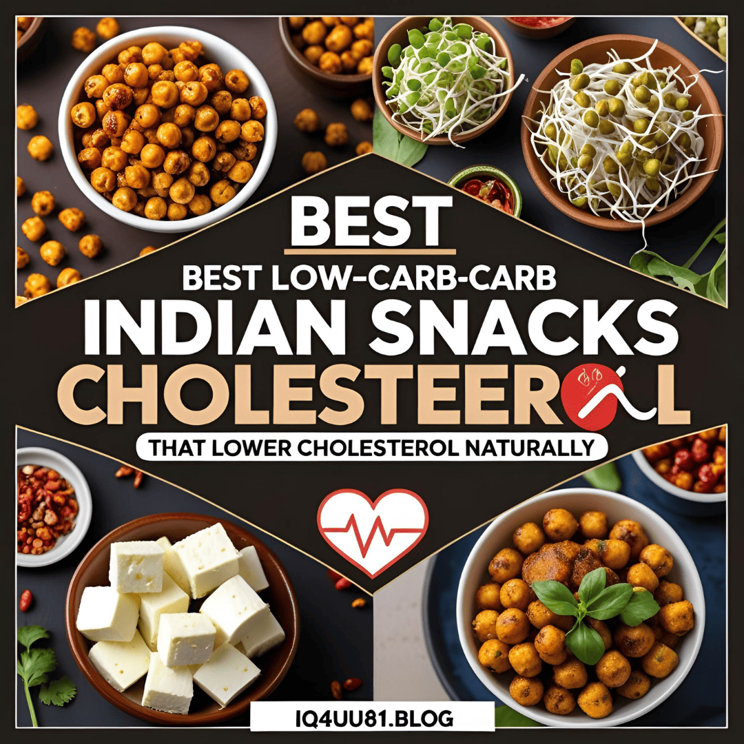 Low-Carb Indian Snacks That Lower Cholesterol