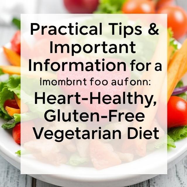 Gluten-Free Food for Vegetarians to Reduce Cholesterol 7 Practical Tips & Important Information for a Heart-Healthy, Gluten-Free Vegetarian Diet