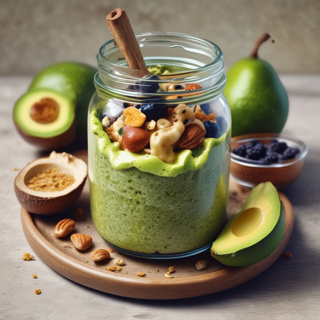 Low Carb Low Cholesterol Breakfast Ideas – The Best Way to Start Your Healthy Day 5 A nutritious jar of Avocado & Nut Butter Chia Pudding