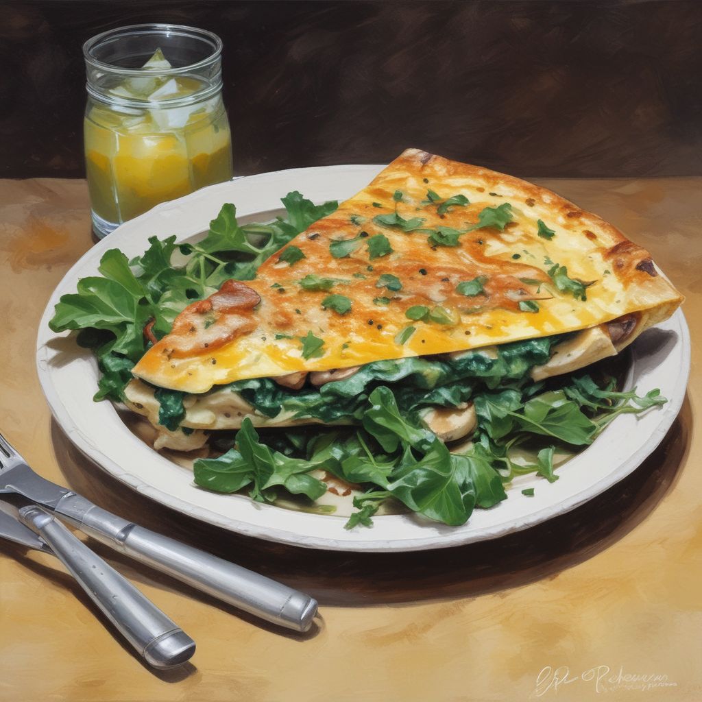 Low Carb Low Cholesterol Breakfast Ideas – The Best Way to Start Your Healthy Day 9 Mushroom & Spinach Omelet (Egg Whites Only)