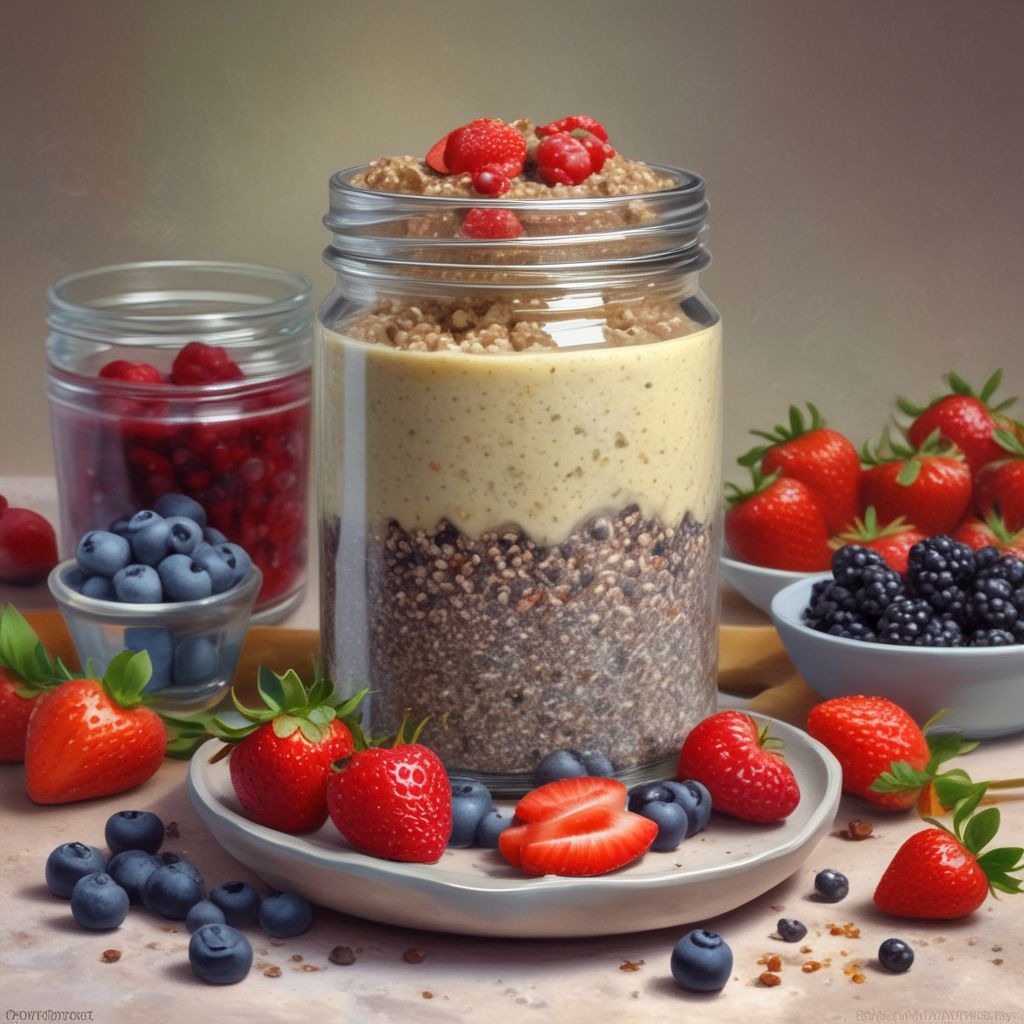 Overnight Chia Pudding for Cholesterol