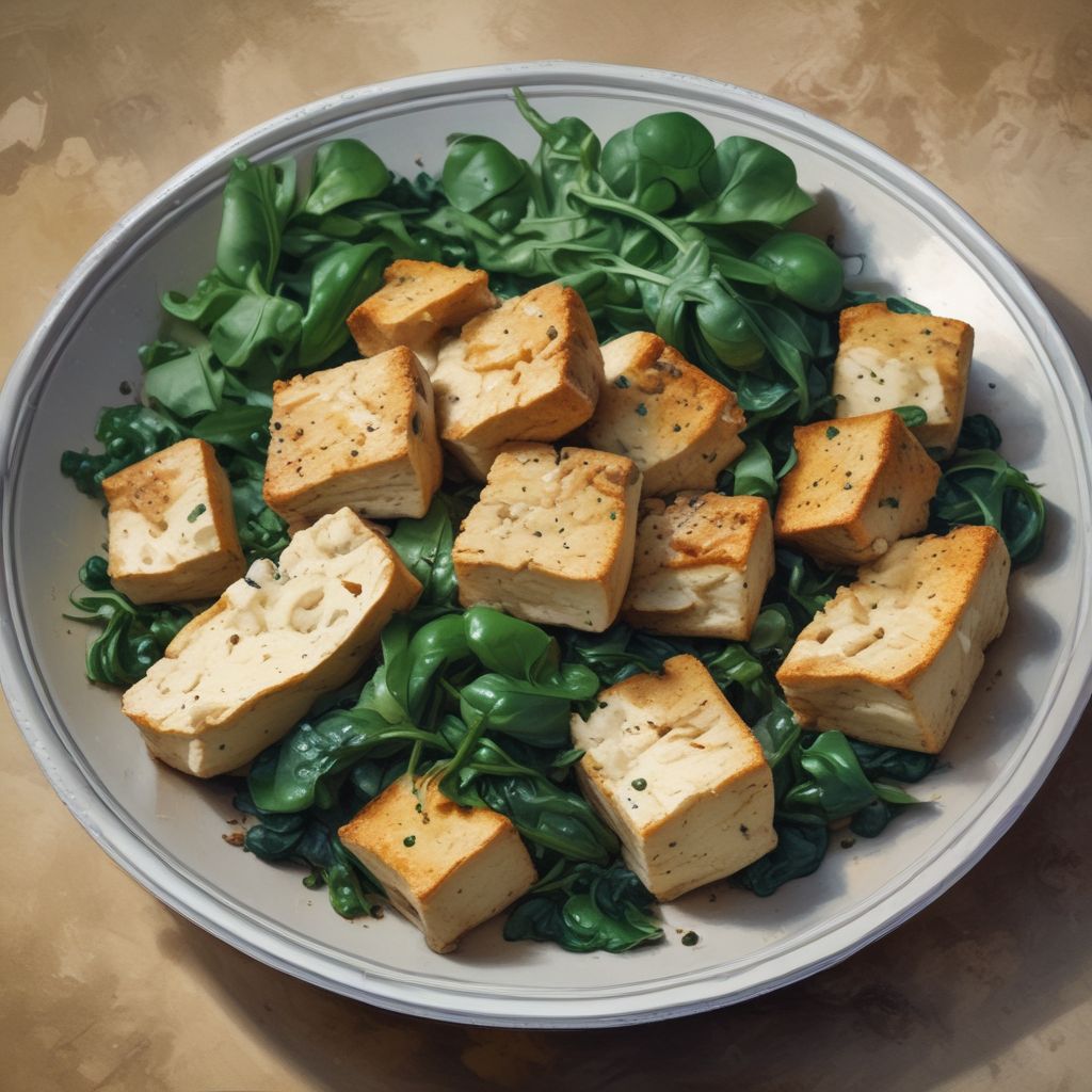 Low Carb Low Cholesterol Breakfast Ideas – The Best Way to Start Your Healthy Day 4 Plate of delicious Scrambled Tofu with Spinach & Mushrooms