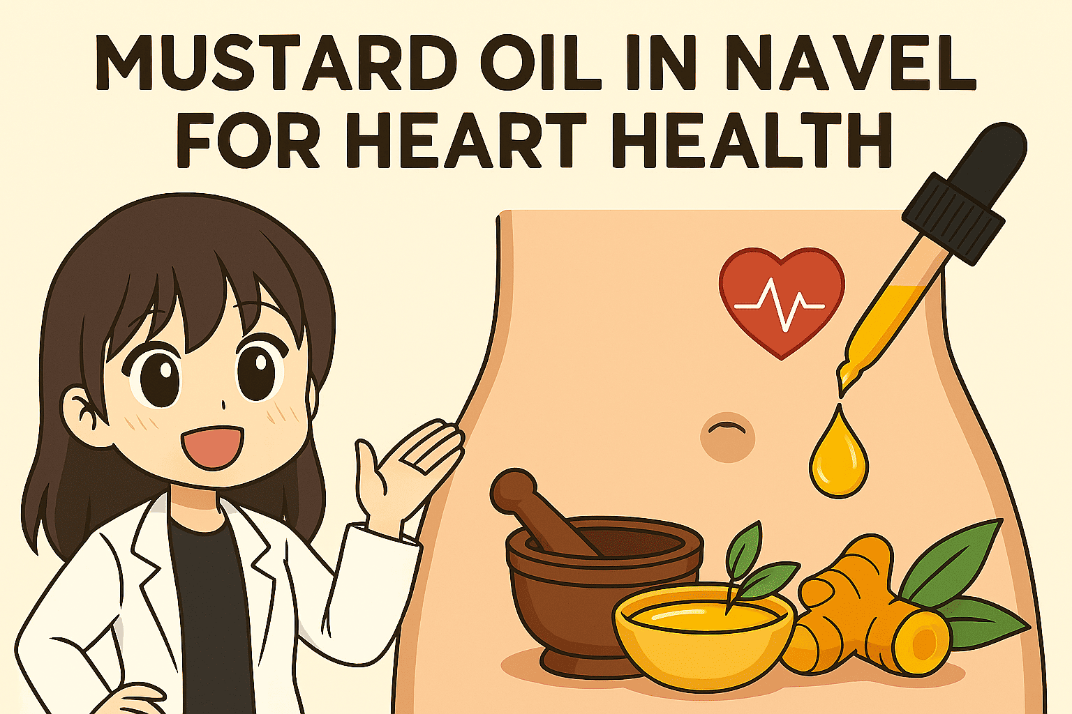 Oil in Navel for Cholesterol