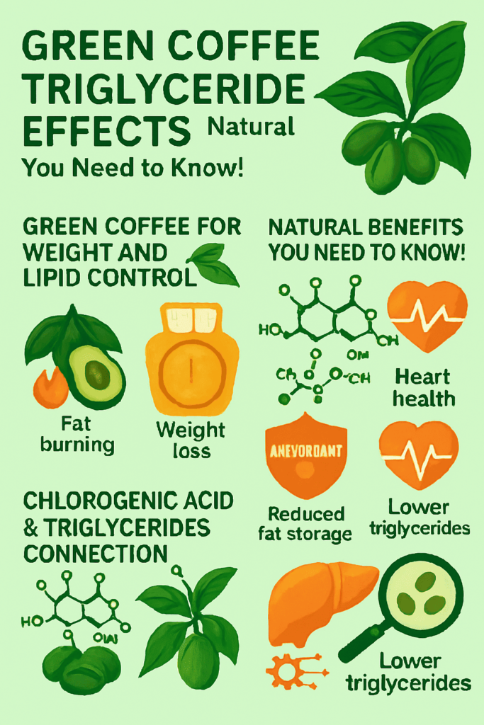 Green Coffee Triglyceride Effects: Natural Benefits You Need to Know! 2 Green Coffee for Weight and Lipid Control