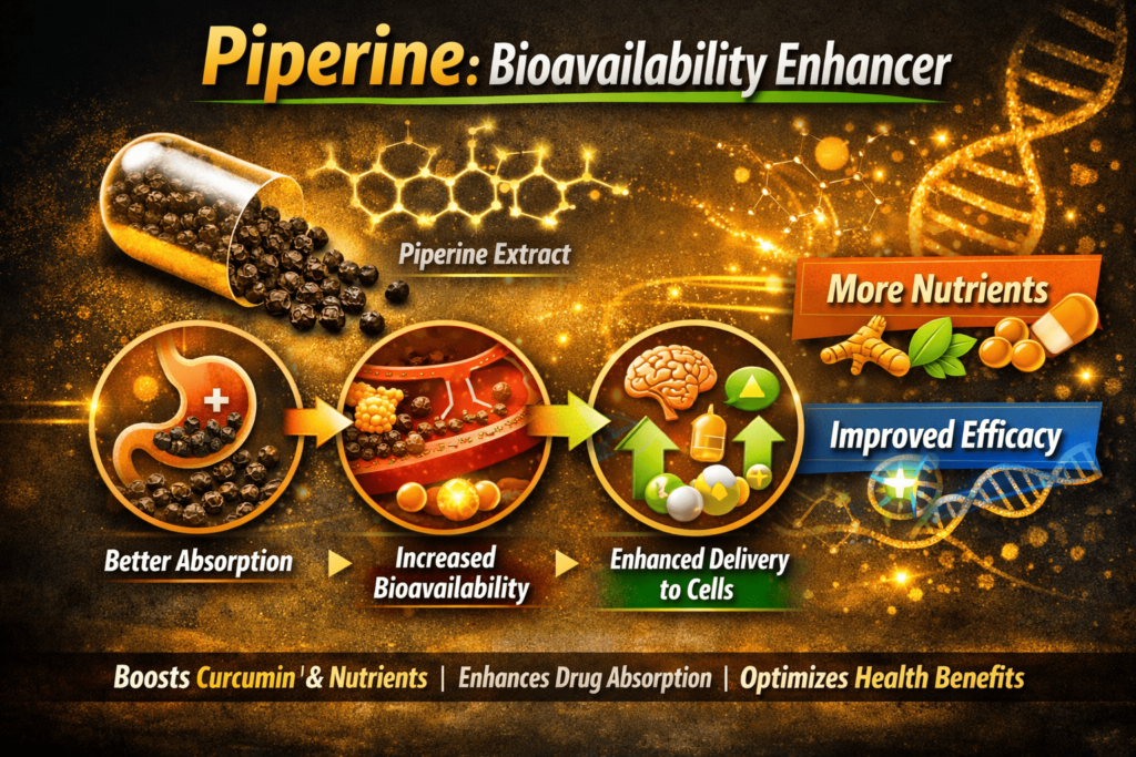 Does black pepper lower LDL cholesterol naturally 2 Piperine Bioavailability Enhancer