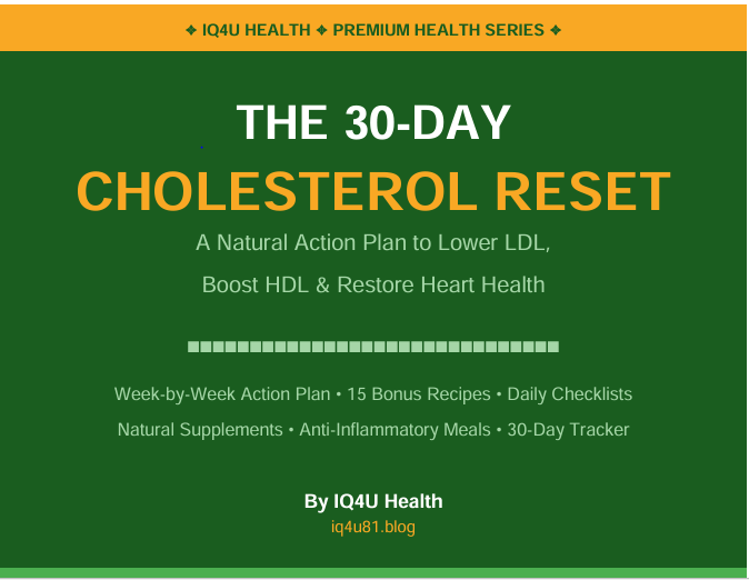 30 Day Cholesterol Reset Challenge