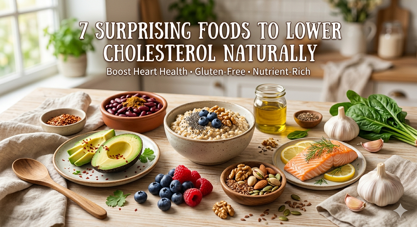 7 Foods to lower cholesterol naturally