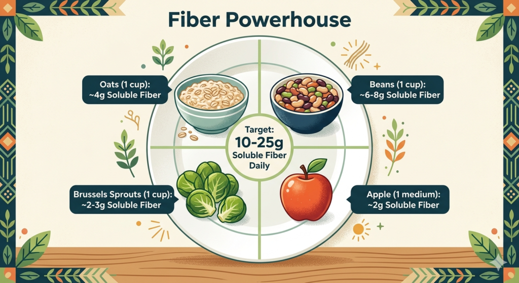 Heart-healthy diet plan for cholesterol