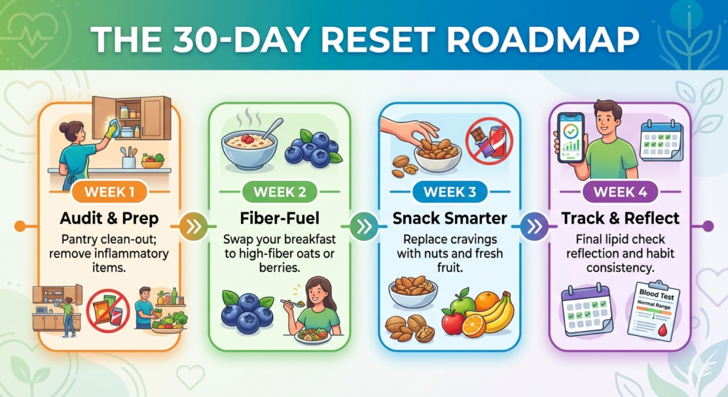 Simple dietary changes for heart health