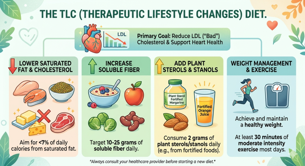 The TLC (Therapeutic Lifestyle Changes) Diet