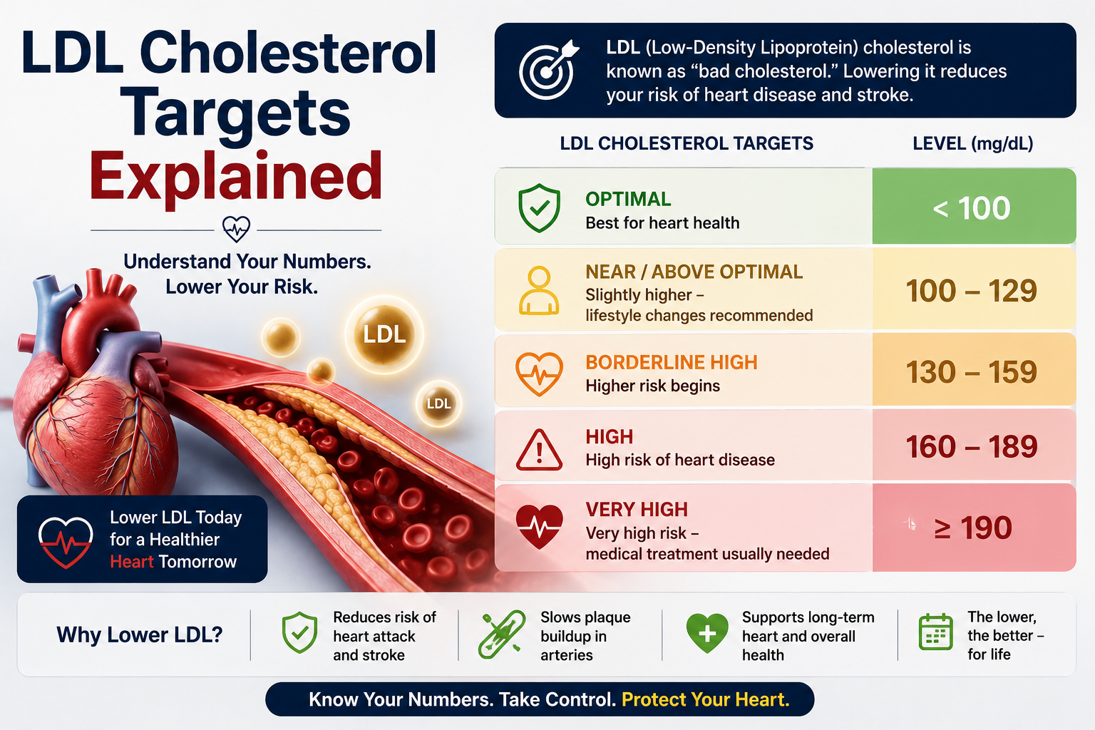 2026 Cholesterol Guidelines Explained: What Lp(a) and ApoB Mean for You 2 LDL cholesterol targets explained under the 2026 guidelines